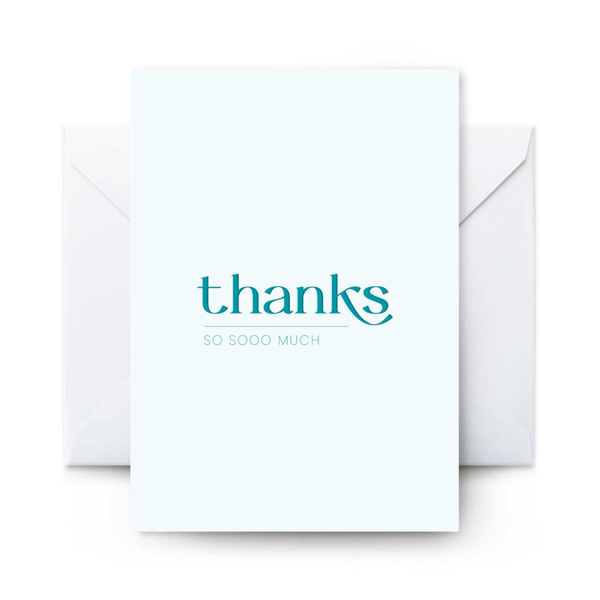 Thanks So Sooo Much - Card