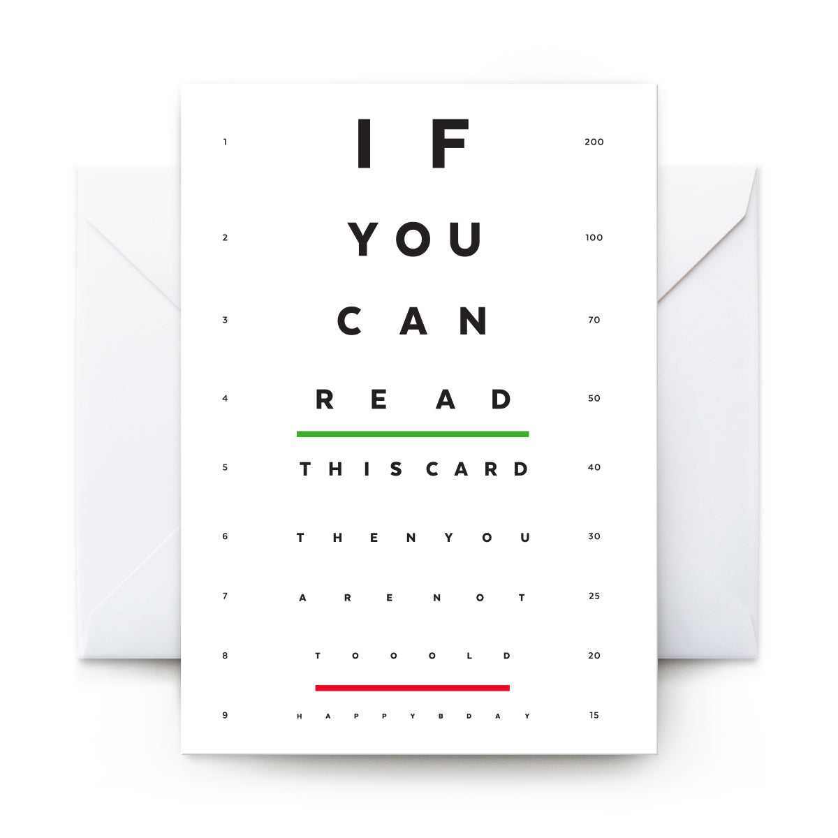 If You Can Read This - Card