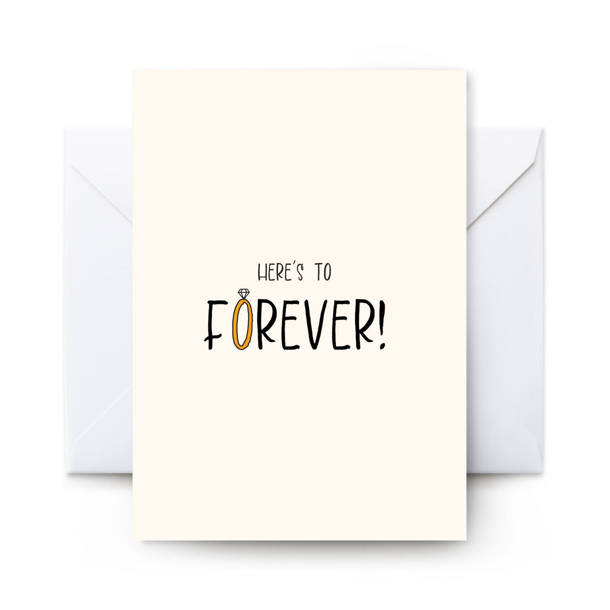 Here's To Forever - Card