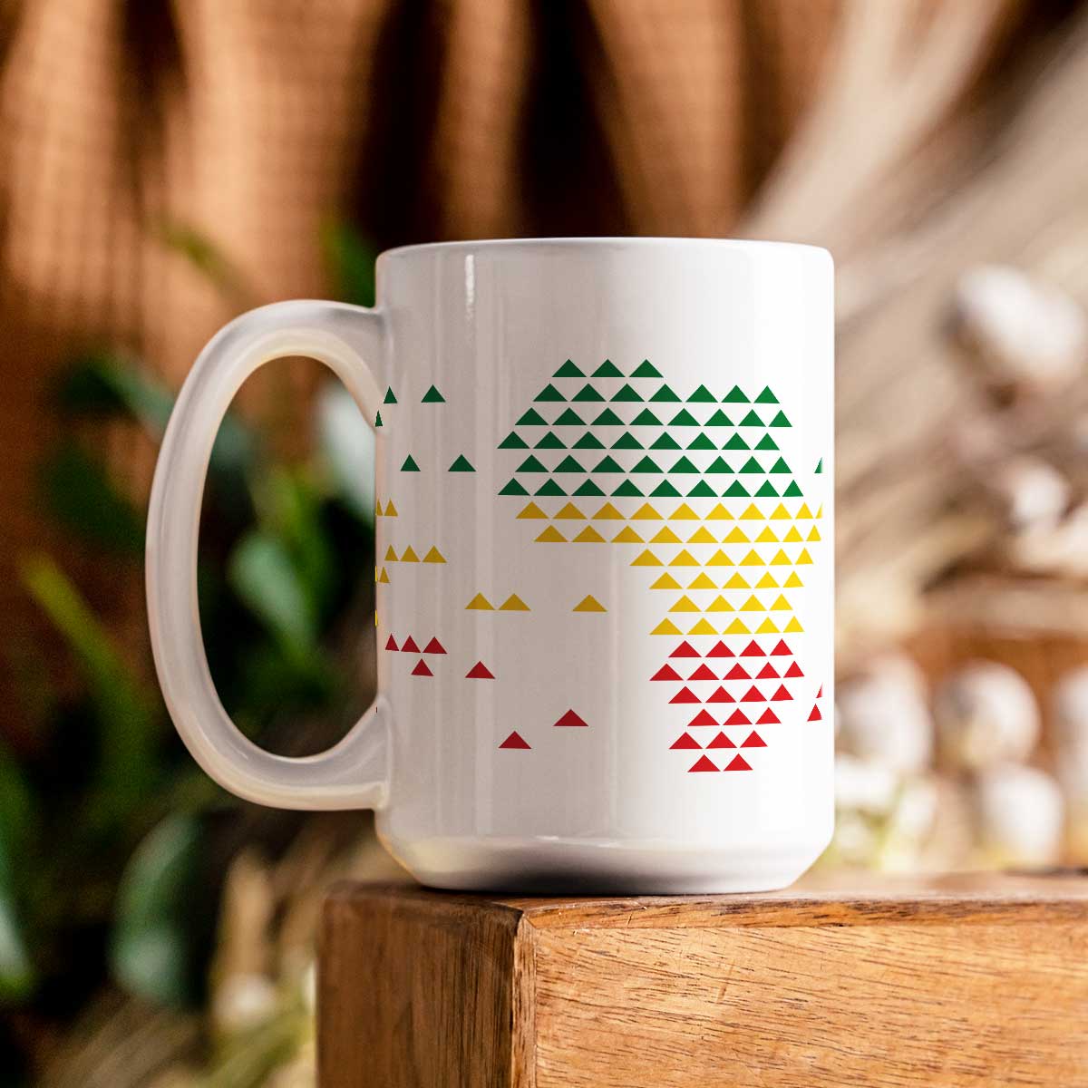 Africa triangles - Mug