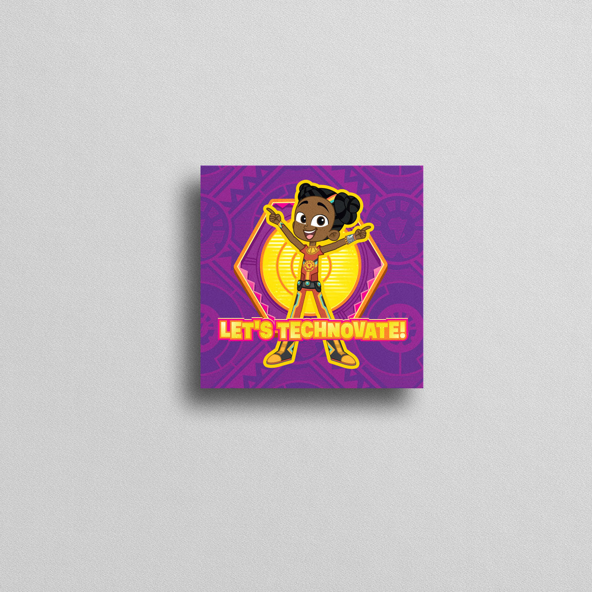 Let's Technovate - Fridge Magnet
