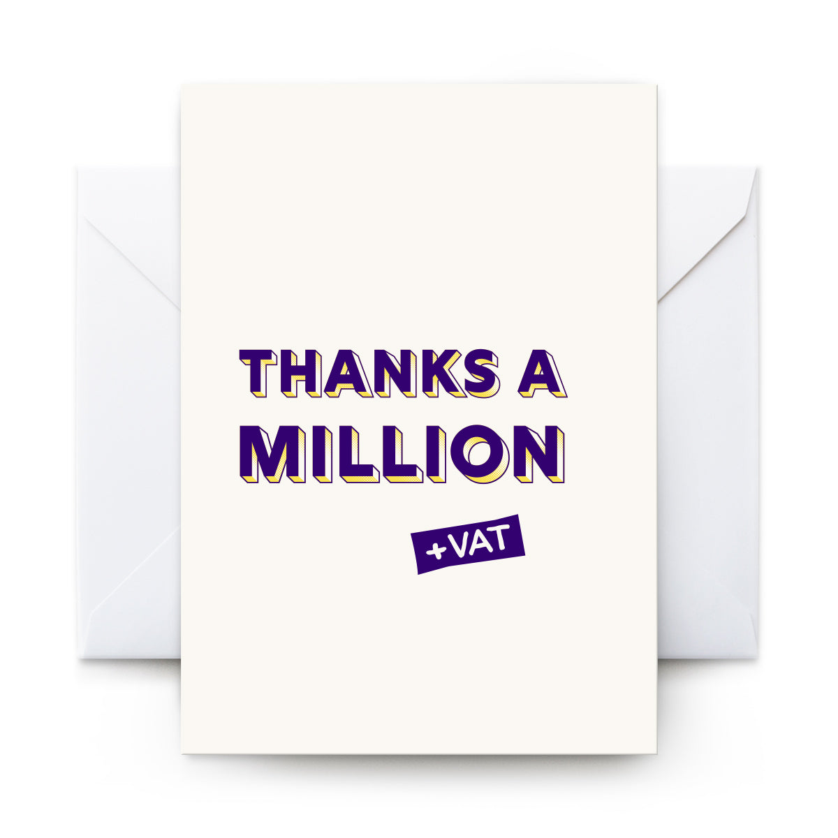 Thanks A Million - Card