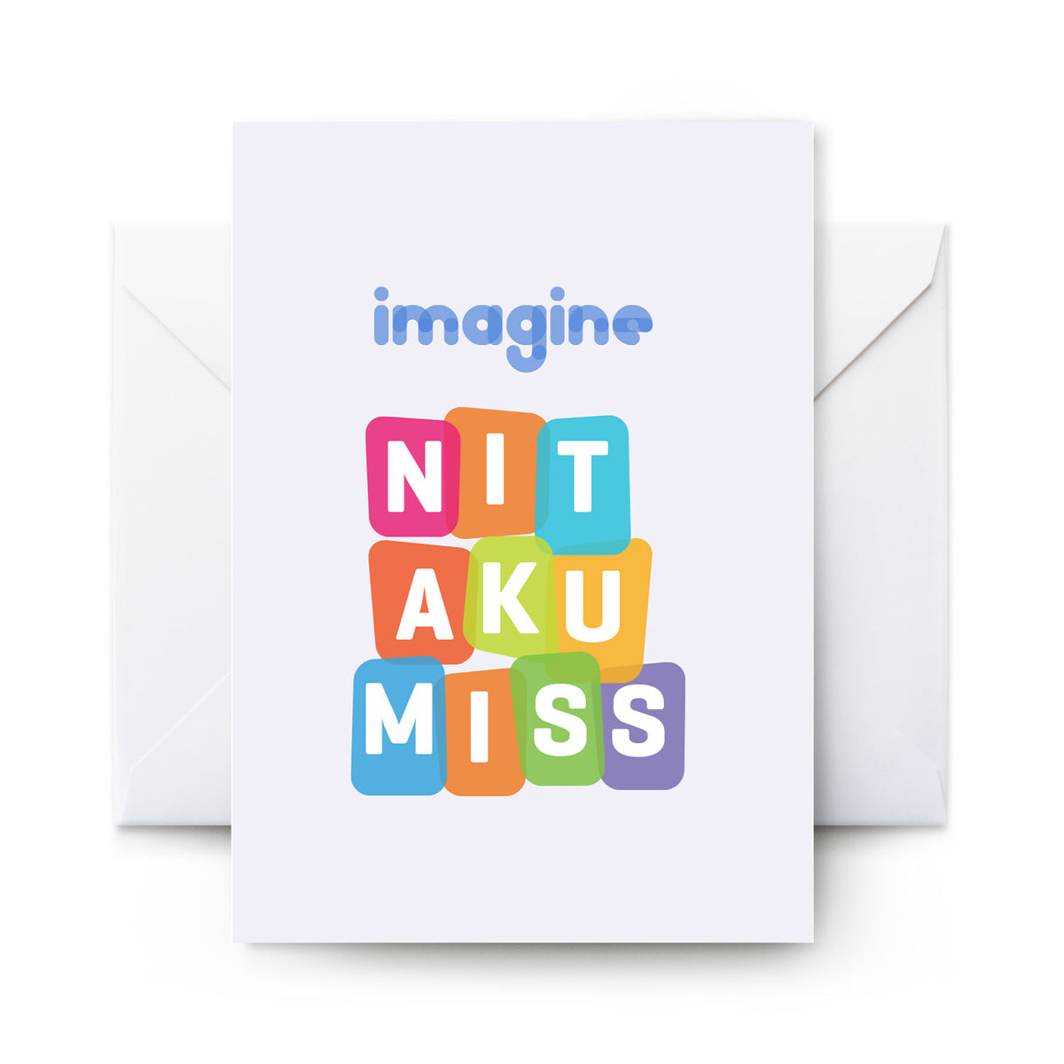 Imagine Nitakumiss - Card