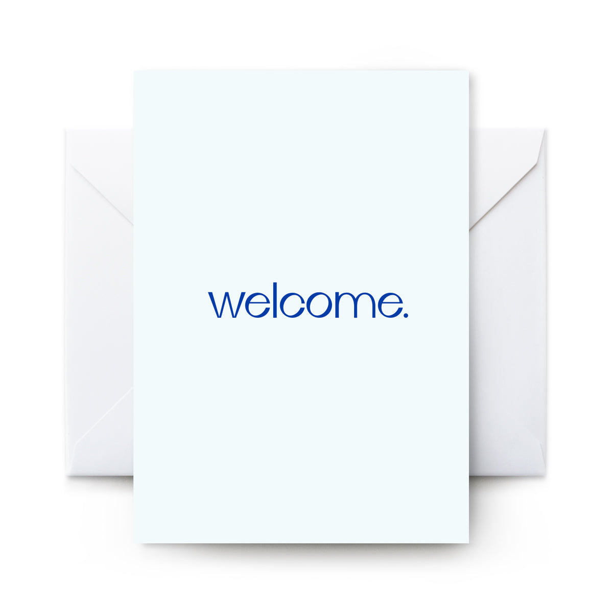 Welcome - Card