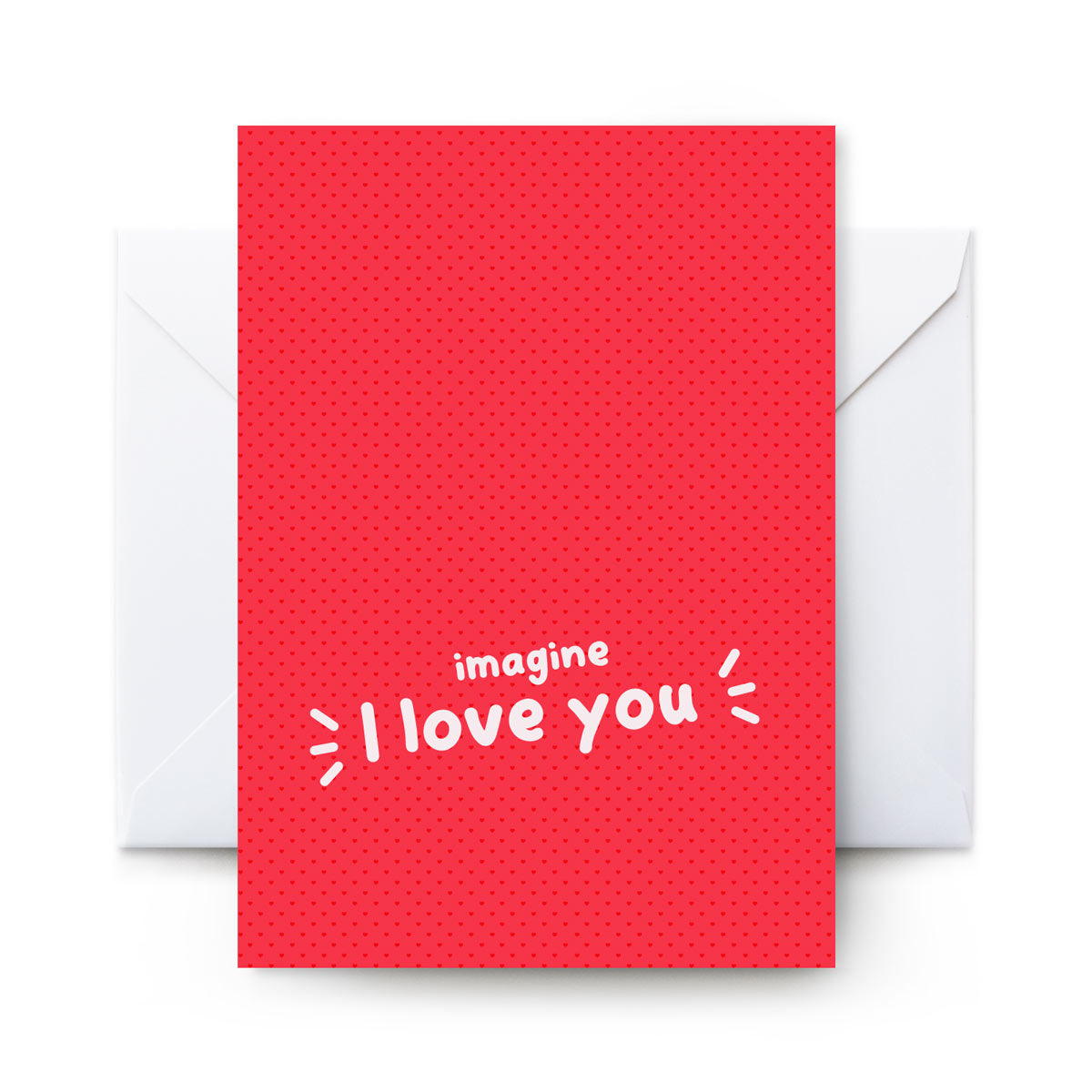 Imagine I Love You - Card