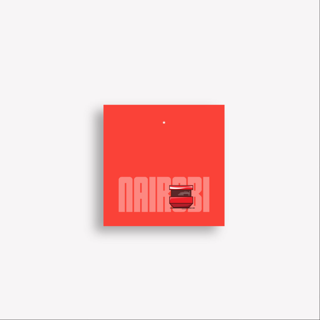 Nairobi Kiosk Fridge BONK